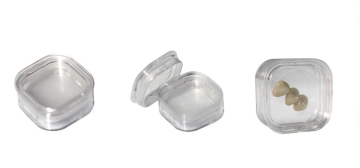 Scatola a membrana Confezione di gioielli Scatola di plastica/Scatola per cuscino dentale