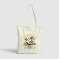 Summer Holiday Paddleboard Pattern Canvas Tote Bag