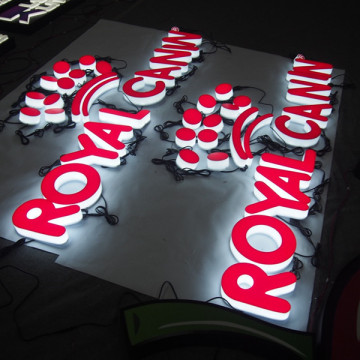 Price of Plastic Custom Signs LED Business Sign