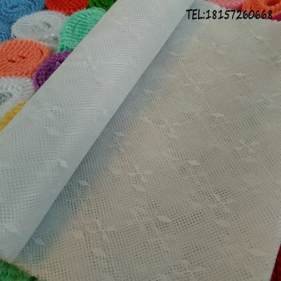 China supplier white Jacquard 100% polyester mosquito net fabric
