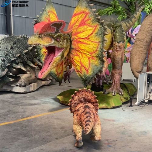 Gambar Triceratops Robot Kustom