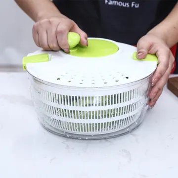 Kitchen Plastic Vegetable Dry Salad Spinner 4000ML