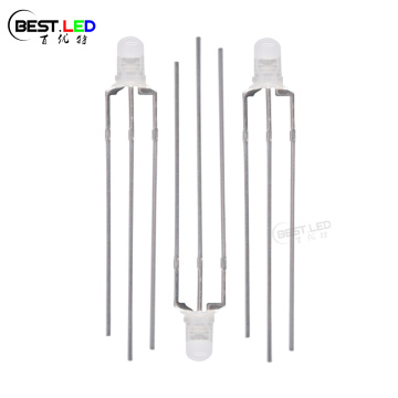 LED bicolor LED de 3mm vermello azul cátodo común