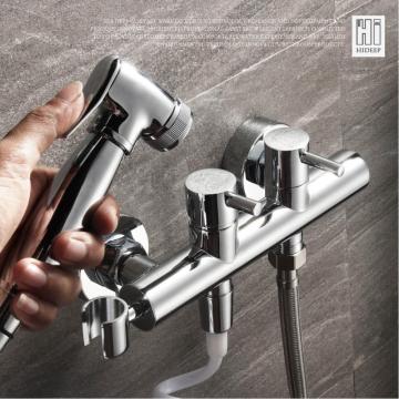Bathroom accessories Bidet faucet full copper bidet sprayer set
