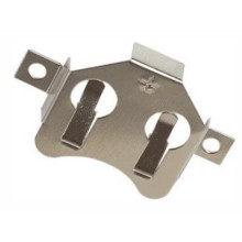 Coin de retentor de bateria, guia 24 mm 1 Cell SMD (SMT)