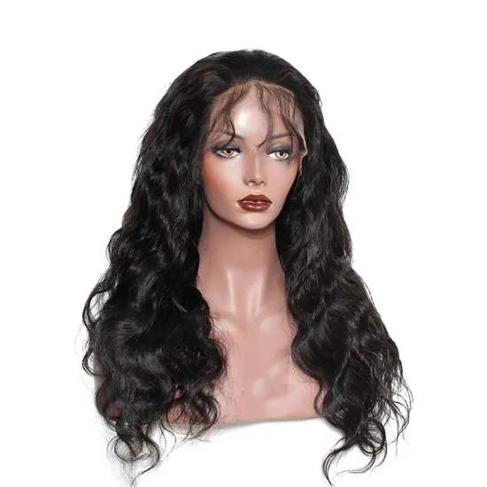 Usexy Hot Product Indian Hairs 100 Original Natural black 150 Density Virgin Full Lace Wig