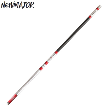 NEWMAJOR Barda de pesca a mano alta en carbono para pesca de carpa y arroyo