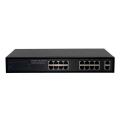 16 Ports PoE Switch 2 RJ45 Ports