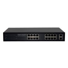 16 porte POE Switch 2 porte RJ45