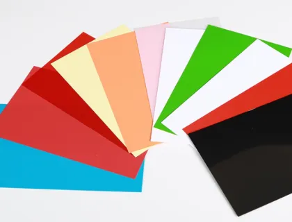 High-Quality Color PVC Card Material