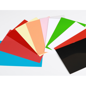 Material de tarjeta PVC de color duradero con alta calidad