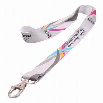Customized Heat Transfer Polyester Lanyards with Customized Pantone color