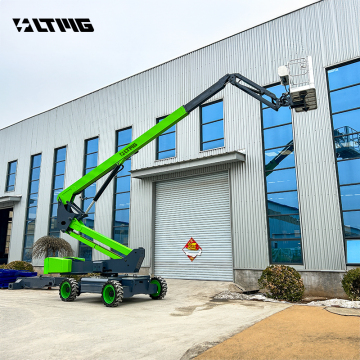 Electric 18M Hydraulic Lifter Telescopic Boom Lift Platform Price