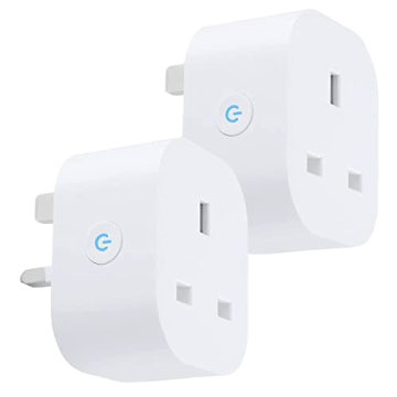 2024 Smart Plug: Wi-Fi Wall Socket مع مراقبة الطاقة 220 فولت ، متوافقة مع Alexa و Google Voice Control