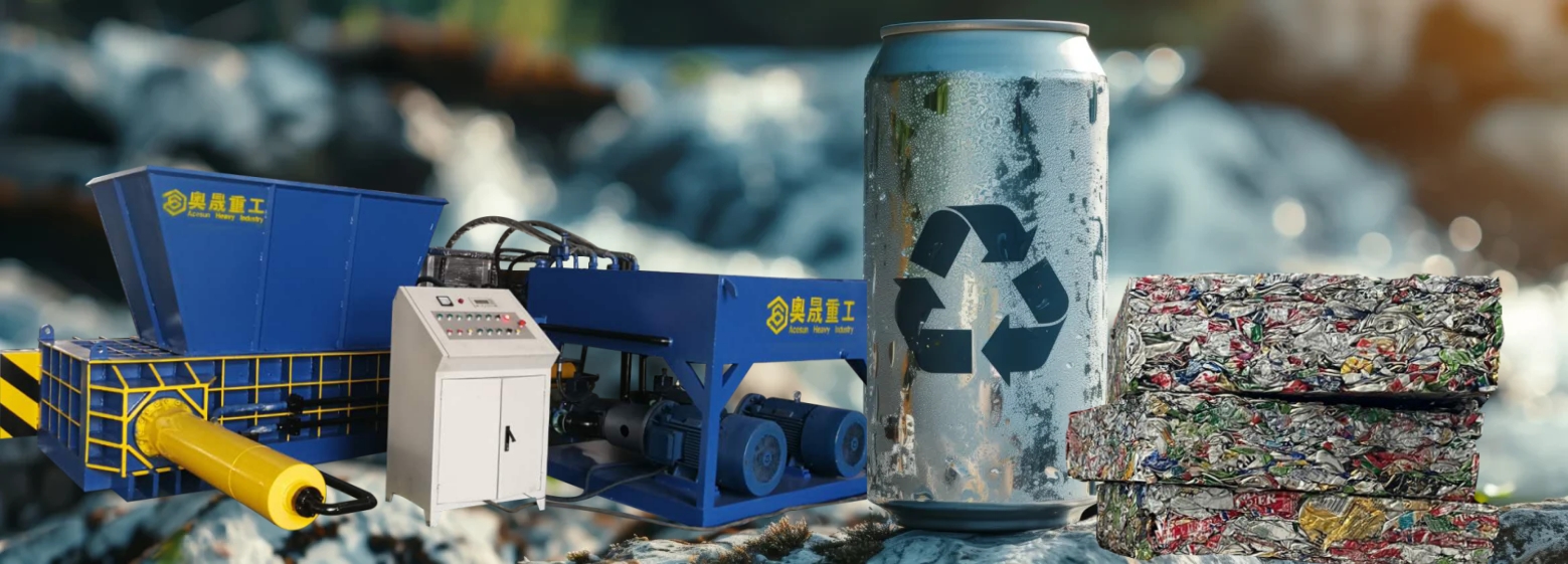 aluminum can baler