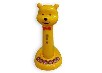 Lovely Yellow Bear Kids Talking Pen toys support TF CARD fo