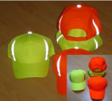 Reflective Baseball Caps with Hi Viz Reflective Tape