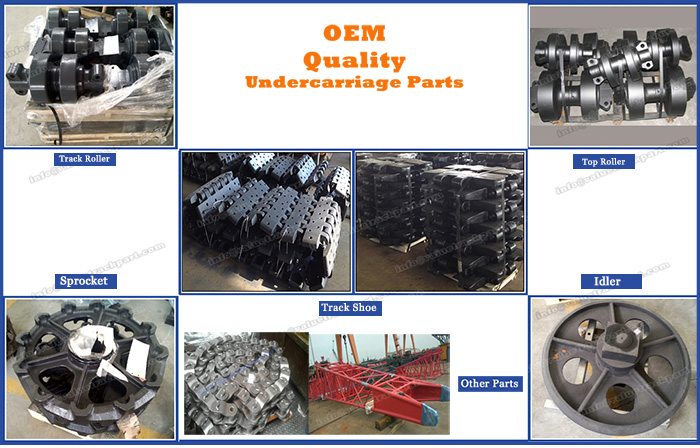 crawler crane undercarriage parts