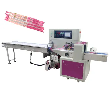 Automatic Marshmallow Horizontal Packing Machine for Gummy Jelly Candy Packaging