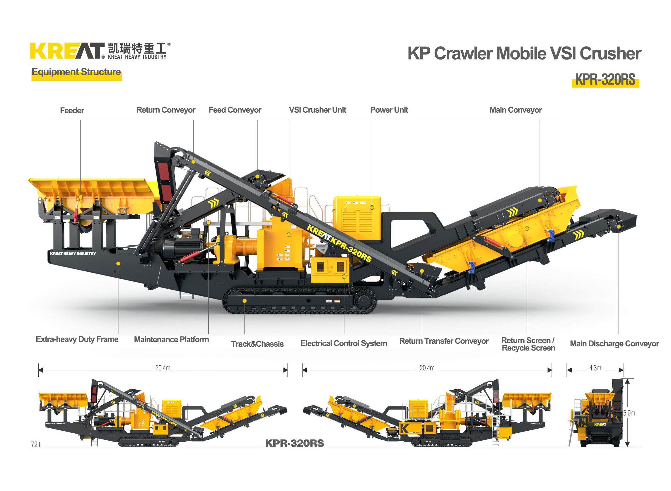 Crawler Mobile VSl Crusher