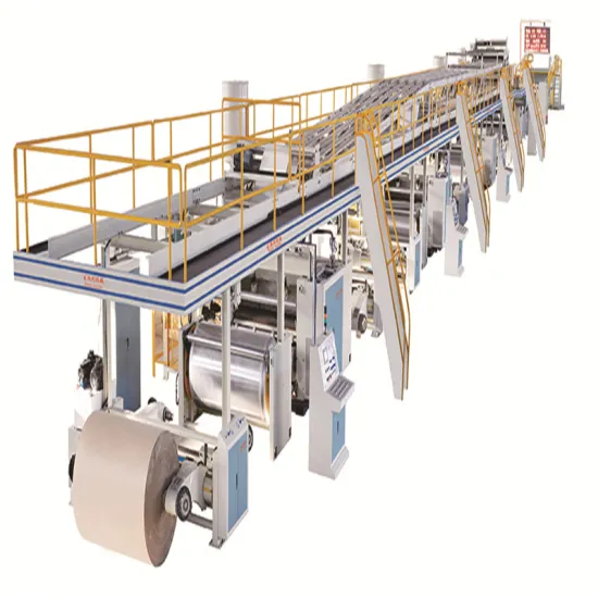 5 Ply Corrugated Cardboard Carton Making Machine / Corrugated Board Production Line