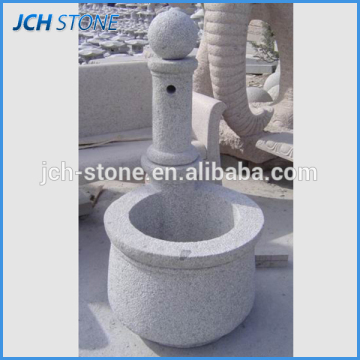 Unique design outdoor high quality granite garden sink