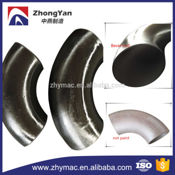 20" STD 90 degree long radius elbow, ASTM A 234 GR WPB carbon steel seamless elbow