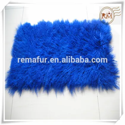 2014 New Home furnishing Real Tibet Sheepskin Plate for pillow