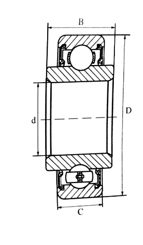 auto bearing blueprint