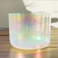 Transparent Dreamy White Crystal Singing Bowl