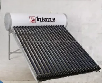 Integrated pressurized solar water heater for home use