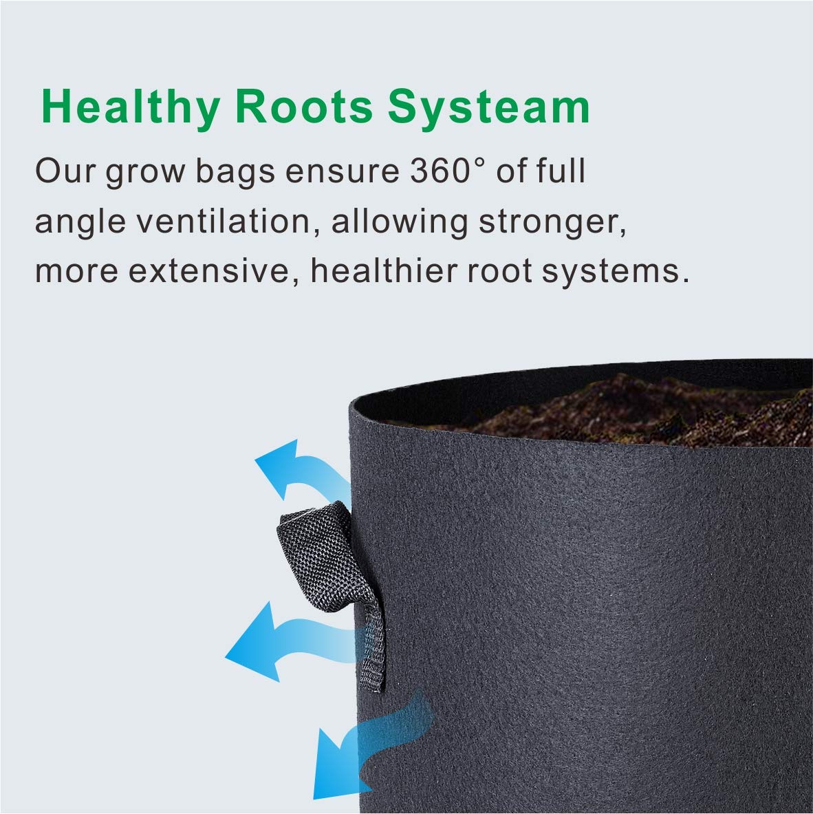 Nursery Garden and Planting Grow Pots