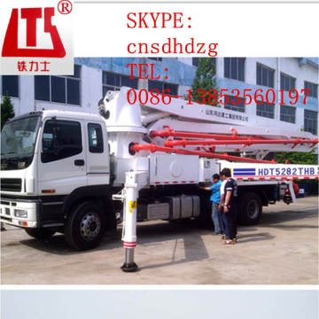 39m concrete pump truck with boom