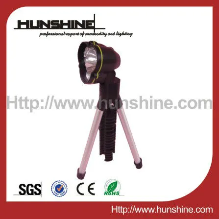 6 led hand-free tripod fishing led torch flashlight