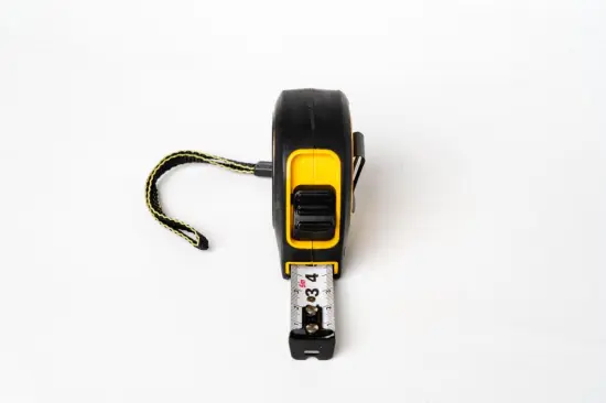 ABS Clear case tape measure steel measuring tape