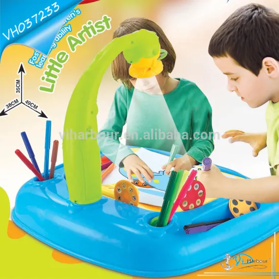 Kids Education Toy Projector Drawing Toy Set 4 in 1
