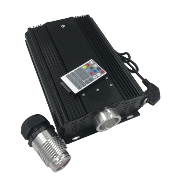 75W RGBW LED Fiber Optic Projector Light Source for Pool