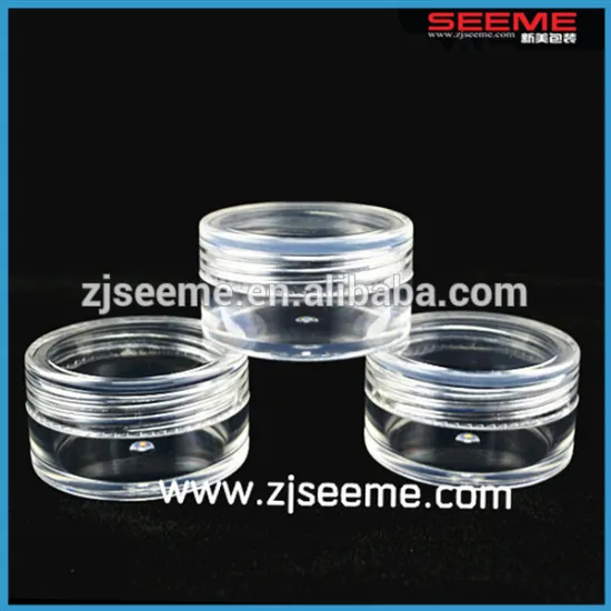 3g 5g 10g Small cosmetic jars for face cream ,Empty Cosmetic Cream Jar Packaging 3g