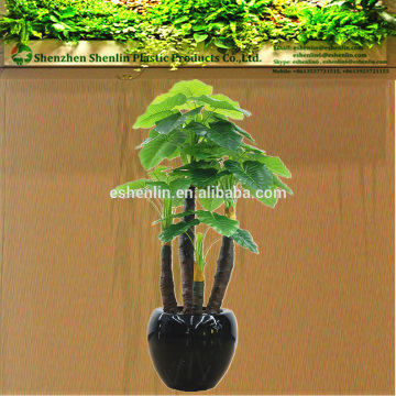 Garden and home design 7ft tall artificial large scindapsus aureun arum money plants