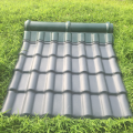 Folha de teto colonial da Colômbia Teja PVC Espanhol de resina sintética PVC telhado para residência