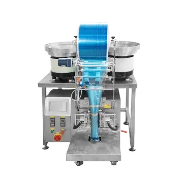 Automatic Double Vibration Disk Gummy Candy Counting and Packing Machine
