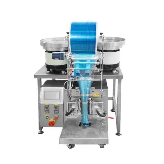 Automatic Double Vibration Disk Gummy Candy Counting and Packing Machine