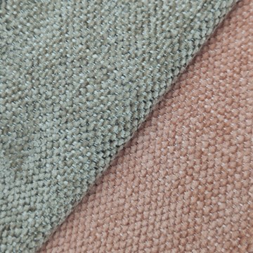 Tecido para estofamento de cor sólida texturizado chenille