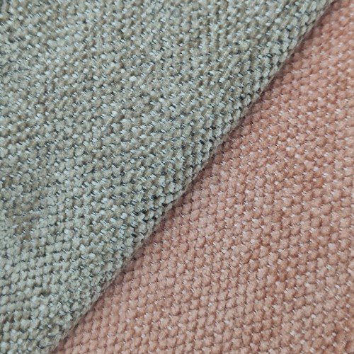 Tecido para estofamento de cor sólida texturizado chenille