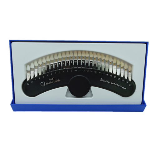 good quality teeth bleaching shade guide dental