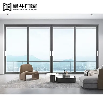 Exterior Soundproof Balcony Aluminum Sliding Doors