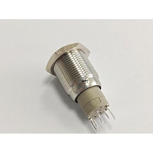 Suis PushButton Logam LED UL 16mm