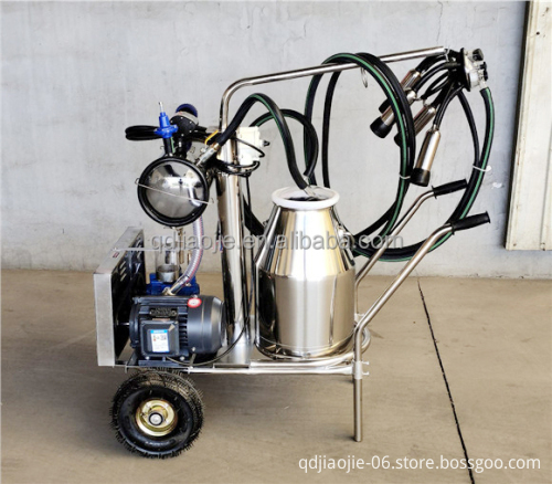 Portable Vacuum Milking Machine: Cow and Goat Farming Equipment for Dairy Farms