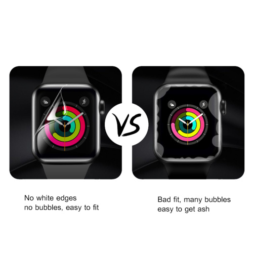 Pelindung layar hidrogel definisi tinggi untuk iWatch