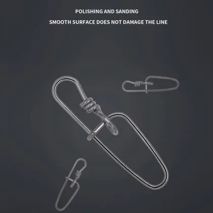 Super Insurance Fishing Stainless Steel Swivels for Sea Fishing